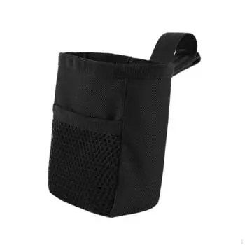 Сумка для лакомств для собак, переносная сумка для тренировок по ходьбе, для походов, чёрный