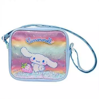 Сумка для ланча Lilpang Cinnamoroll Twinkle Bling Bling Shoulder Strap, популярный персонаж в Корее