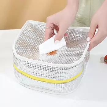 Сумка для ланча, ручная изолированная сумка для ланча для женщин и детей, переноска еды, симпатичная сумка для бенто с рисунком, сумки-тоуты