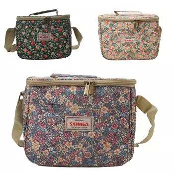 Сумка для ланча с рисом, термосумка Bento, женская дорожная сумка для переноски мам One Size