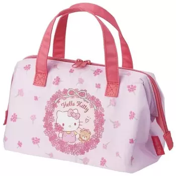 Сумка для ланча Skater Cool Pouch Hello Kitty Flower Wreath Sanrio KGA1-A