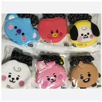 Сумка для лица на ремешке Line Friends BT21