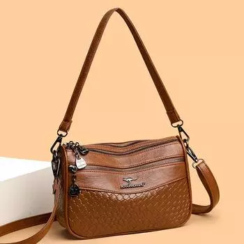 Сумка для мам, осень и зима, новый стиль, для женщин среднего возраста, для женщин среднего и пожилого возраста, сумка через плечо из мягкой кожи, женская одинарная сумка