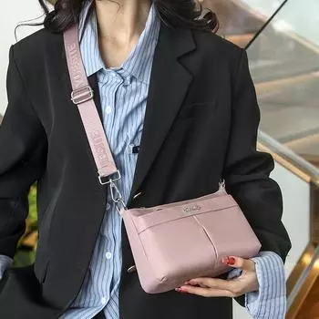 Сумка для мам, женская сумка через плечо, легкая водонепроницаемая спортивная нейлоновая сумка с несколькими карманами, сумка среднего возраста фиолетовый