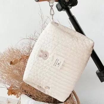 Сумка для мамы на одно плечо с вышивкой кролика, портативная многоцелевая, в корейском стиле, для прогулок Bear