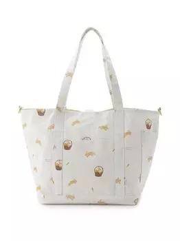 Сумка для мамы с рисунком кролика PWGB241695 OWHT [Gelato Pique] женская