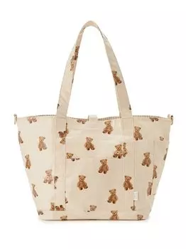 Сумка для мамы с рисунком медведя PIQUE PWGB234681 BEG [Gelato Pique] женская
