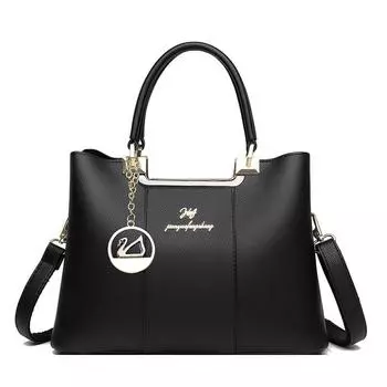 Сумка для мамы среднего возраста, новая модная сумка в стиле пэчворк на осень и зиму, корейская версия большой вместительной сумки через плечо на одно плечо, модная