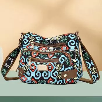 Сумка для мамы, сумка через плечо для пожилых женщин, сумка через плечо, женская сумка большой вместимости чёрный