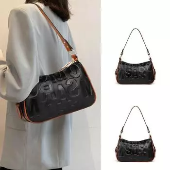 Сумка для мамы, сумка для женщин среднего возраста, новая летняя универсальная сумка через плечо, сумка через подмышку из коровьей кожи для женщин