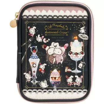 Сумка для медицинских блокнотов Sentimental Circus CA58401 San-X чёрный