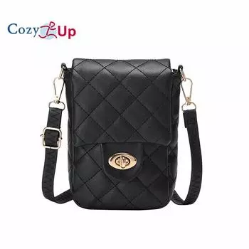 Сумка для мобильного телефона Cozy Up Lingge с вышивкой, женская сумка через плечо через плечо 17x12x4.5cm белый