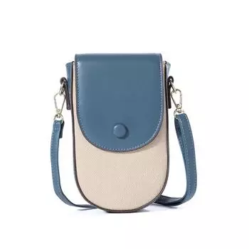 Сумка для мобильного телефона из ПУ с ремешком Женская сумка-мессенджер Сумка на плечо Сумка-кроссбоди для телефона Леди