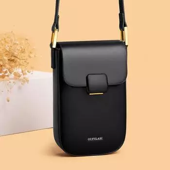 Сумка для мобильного телефона из воловьей кожи, маленькая женская сумка-мессенджер, простая сумка через плечо, женская вертикальная сумка для мелочи белый