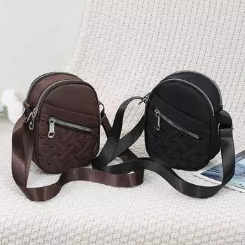 Сумка для мобильного телефона Мини-сумка Новая маленькая квадратная сумка Сумка через плечо Модная женская универсальная вертикальная сумка для смены ключей синий