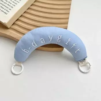 Сумка для мобильного телефона женская 2025 новая милая мультяшная простая и универсальная вязаная сумочка на плечо оптом Banana handle Blue