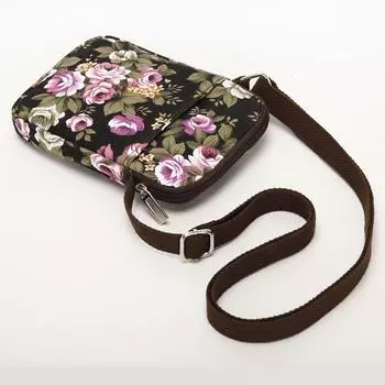 Сумка для мобильного телефона, женская холщовая модная расцветка, кошелек для монет через плечо, простая сумка для покупок и спорта