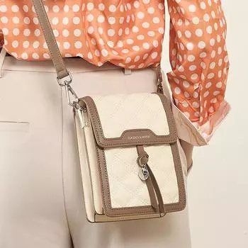 Сумка для мобильного телефона женская летняя сумка через плечо кожаная женская сумка с подсветкой для ключей Mini Advanced Sense