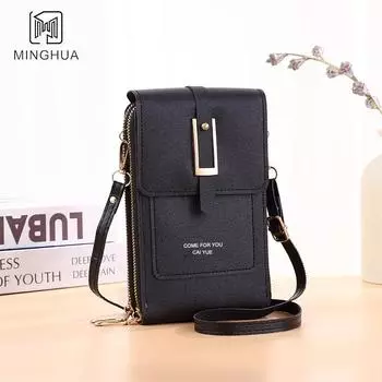 Сумка для мобильного телефона, женская сумка через плечо, легкая мини-сумка для женщин через плечо, сенсорный экран 18*4*11cm