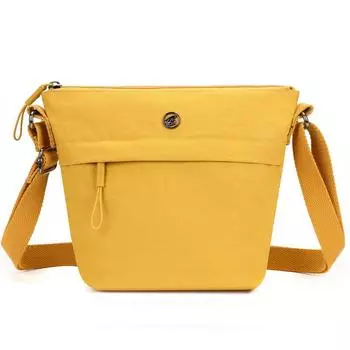 Сумка для мобильного телефона женская сумка через плечо простая пожилая сумка Sense Niche Fashion Everything нейлоновая сумка-ведро женская сумка через плечо лимон
