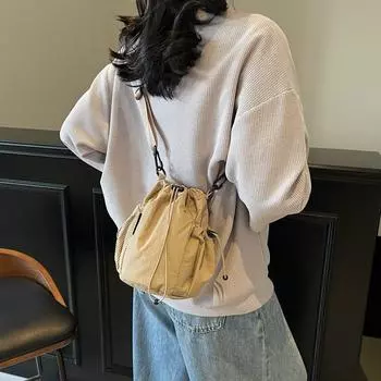 Сумка для мобильного телефона, женская сумка на шнурке, легкая спортивная сумка через плечо хаки