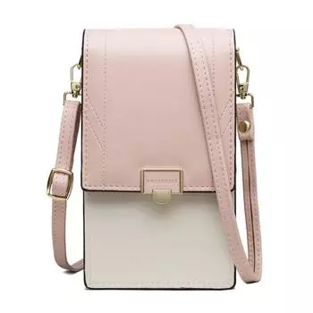 Сумка для мобильного телефона, женская вертикальная сумка через плечо, удобный мобильный кошелек жёлтый