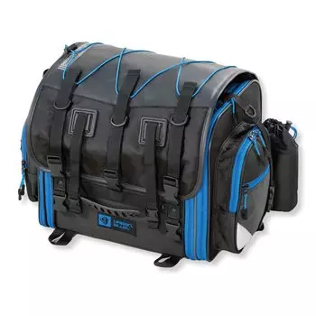 Сумка для мотоцикла TANAX MOTOFIZZ на сиденье Urban Blue, емкость 39–59 л, MFK-276