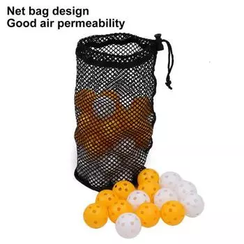 Сумка для мяча для гольфа, сумка для настольного тенниса, нейлоновая сетчатая сумка для хранения, сетчатая сумка для мячей для гольфа, спортивная сумка, аксессуары для гольфа S