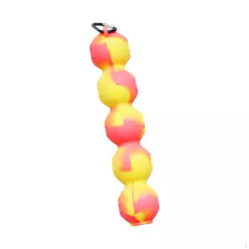 Сумка для мячей для гольфа вмещает 5 мячей, чехол-переноска для практики Colorful Yellow