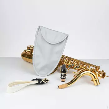 Сумка для мундштука для саксофона, сумка для тромбона, карманные аксессуары, труба Gray For Alto Sax
