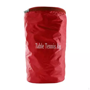 Сумка для настольного тенниса, аксессуары для переноски, легкий держатель, чехол для хранения пиклбола для мужчин красный