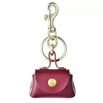 Сумка для наушников с леопардовым принтом, портативная кожаная сумка для монет, элегантная мини-сумочка с брелком для девочек Style 5