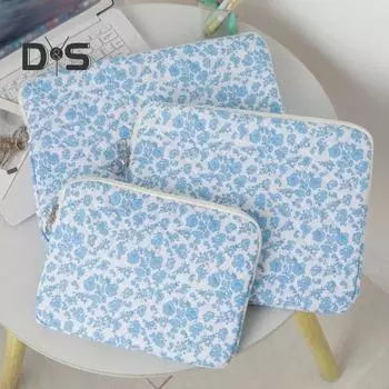 Сумка для ноутбука 11/13/15 дюймов с цветочным принтом, чехол для ноутбука, застежка-молния, противоударный чехол для переноски ноутбука, сумка для хранения 15Inch