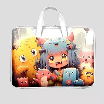 Сумка для ноутбука Back To School, аксессуары для ноутбука Macbook Air Pro 13.3 14 15 Lenovo Thinkpad/Legion Go 15.6, чехол для компьютера 11-12 inch