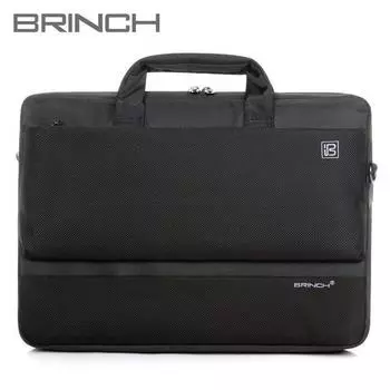 Сумка для ноутбука BRINCH BW-203, черная, 17 дюймов