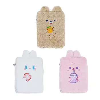 Сумка для ноутбука для женщин и девочек с изображением животных 11 дюймов, защитный чехол для планшета iPad коричневый