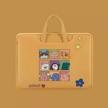 Сумка для ноутбука iPad, зоопарк (форзиция желтая)