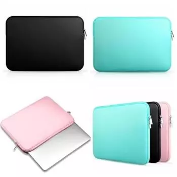 Сумка для ноутбука на молнии с защитным чехлом?для ноутбука Macbook Air Pro Retina 15 чёрный