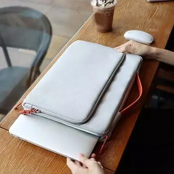 Сумка для ноутбука с ручкой, устойчивая к падениям, сумка для ноутбука, сумка-чехол для ноутбука, сумка для переноски ноутбука 13.3inch темно-синий