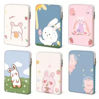 Сумка для ноутбука, симпатичный противоударный чехол, сумка для iPad 11 , сумка для iPad 12 , 13 , 14 , 15,6 , сумка для переноски Macbook HP, Lenovo, водонепроницаемый чехол из искусственной кожи 10inch