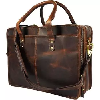 Сумка для ноутбука/Сумка через плечо/Сумка через плечо/Сумка-портфель 40 x 30 x 12.5 in коричневый