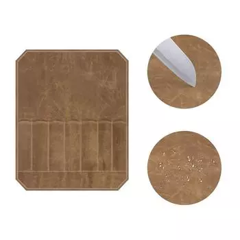 Сумка для ножей шеф-повара, сумка для кухонных принадлежностей, холщовая сумка для ножей шеф-повара, сумка для кухонных принадлежностей, портативная, прочная, для хранения, для кемпинга хаки