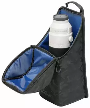 Сумка для объектива aosta Sanctuary IV, черная камуфляжная [Kenko] AOC-ST4LB XL_BKCF