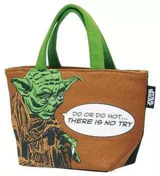 Сумка для обеда скейтера из трикотажной ткани Star Wars Yoda Disney KNB1