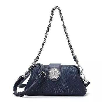 Сумка для обеденного бара с узором в виде змеи. Модная, универсальная и элегантная женская сумка.