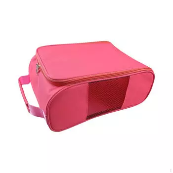 Сумка для обуви для гольфа, подарок для игроков в гольф, аксессуары для обуви, спортивный чехол для спортзала розовый