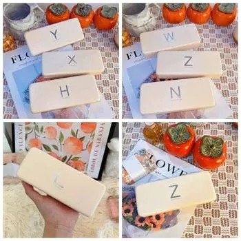 Сумка для очков, футляр для солнцезащитных очков, держатель для очков с надписью, элегантная дорожная коробка для очков для близорукости style J