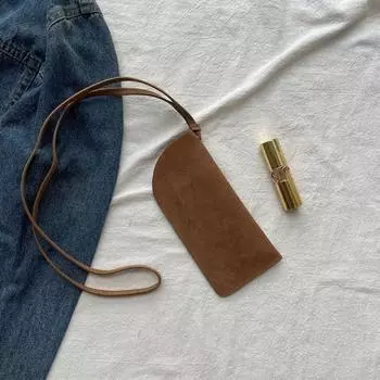 Сумка для очков из искусственной кожи с замшей на шее, сумка для солнцезащитных очков, сумка для солнцезащитных очков, сумка для очков на открытом воздухе Style 5