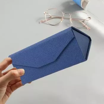 Сумка для очков Yousheng, складная, водонепроницаемая, противоударная, с сильным магнитным замком, мягкая, вместительная, пылезащитная, треугольная, для хранения очков, ежедневная поставка красный