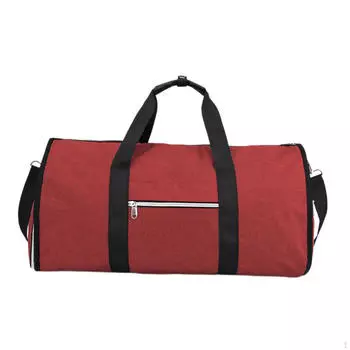 Сумка для одежды многоцелевая мужская для путешествий, бизнеса, активного отдыха светло-серый